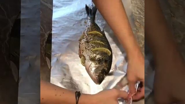 Дорадо рыба запеченная смотреть онлайн