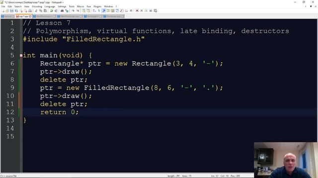 7. OOP with C++ - Polymorphism and Virtual Functions