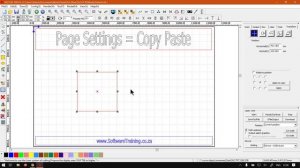 TruCUT RDWorks How Copy Paste Reacts (Part 5) Page Settings Step by Step Mini-Series