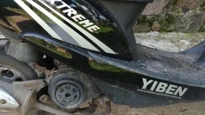 Холостой ход на 139QMB с карбюратором CVK, скутер Yiben Extreme YB50QT-3G 49см³