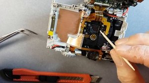 Canon A530 удаление ИК-фильтра