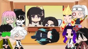 Hashira react to funny animation