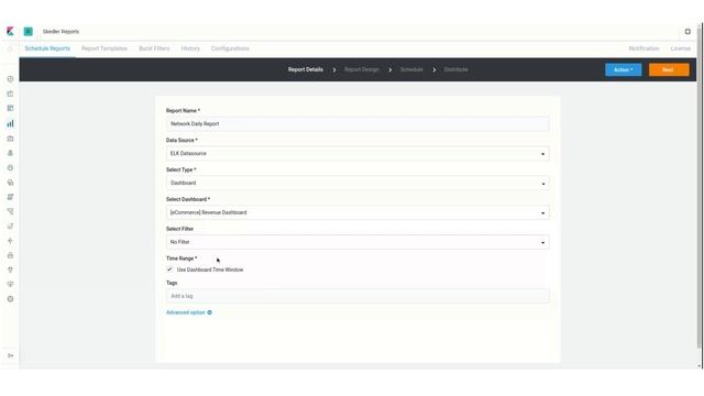 How to configure, and launch Skedler Reports as a Kibana Plugin