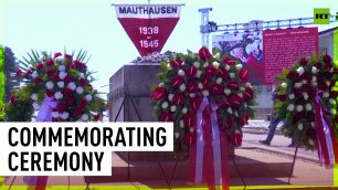 Ceremony commemorating liberation of Mauthausen Concentration Camp held in Austria