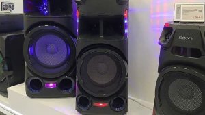 ?❤SONY MHC V73 D VS SONY MHC V43D TERRIBLE BASS SHAKE IN AUDIO SHOP❌HALF VOLUME FIESTA MODE TEST