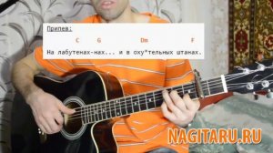 Экспонат (На лабутенах) - Ленинград - Разбор на гитаре