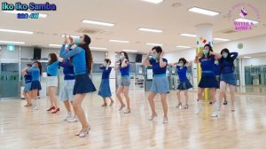 Iko Iko Samba (Beginner) line dance | Withus Korea A