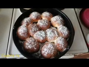 Булочки как в детском саду! Простой рецепт!