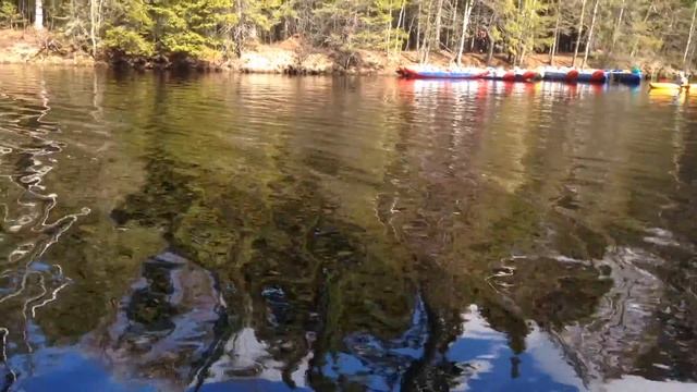 Сплав по Уксе. Тренировка. Дима учит проходить пороги. Спасибо, наш лучший инструктор! смотреть онлайн