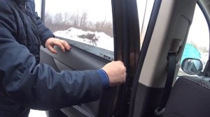 Установка автомобильных шторок Эско.