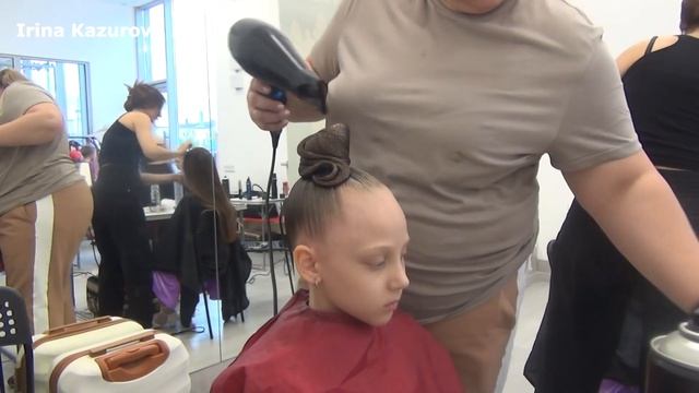 Dance Company Hair Tutorial 16/ Acconciature da ballo / 交谊舞的发型 смотреть онлайн