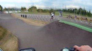 Памп-трек в парке Имени 850-летия Москвы