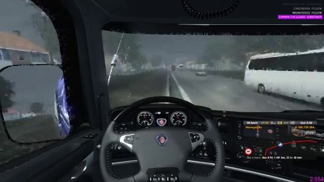 ETS 2 "Scania 440/Mapa Jateng 2.0 смотреть онлайн