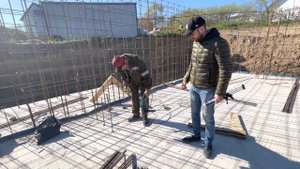 Хим анкер в бетоне. Химический анкер.