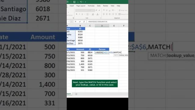 Index formula in Excel#Techglobal