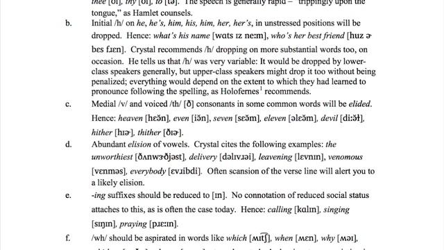 Shakespeare's Original Pronunciation смотреть онлайн