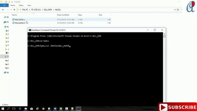 44.Dynamic Link Library Using Visual Studio Command Line - Windows System Programming In C/C++