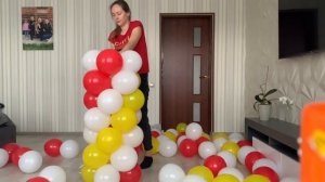 Шары на открытие магазина! Гирлянда однокалиберная без калибратора!