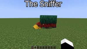 sniffer added to minecraft