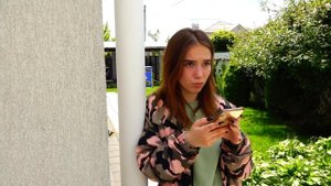 Таинственный Телефон !!! Кого увидели и испугались ребята?