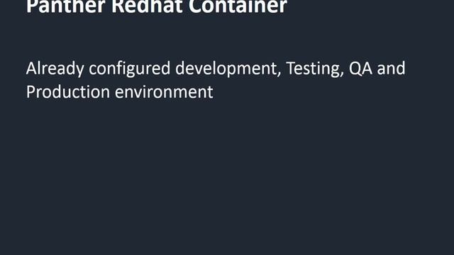 Introducing #Panther Docker Containers смотреть онлайн