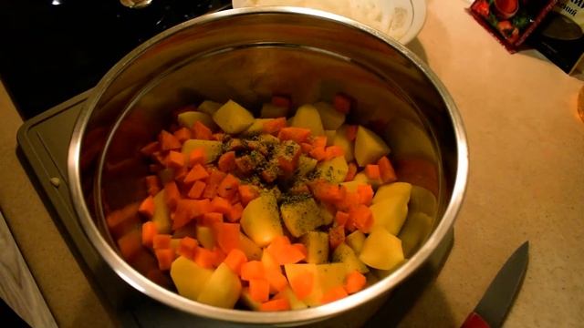 Картошка с курицей в рукаве запечённая  в духовке. ВКУСНЫЙ УЖИН БЕЗ ХЛОПОТ