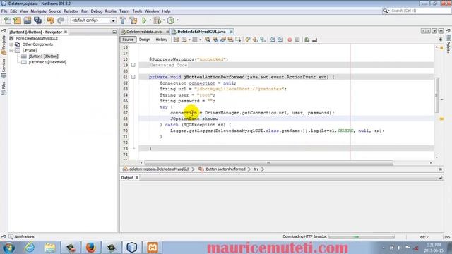 JAVA AND MYSQL TUTORIAL DELETE DATA FROM DATABASE смотреть онлайн