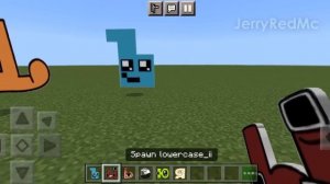Lowercase Baby Russian Alphabet Lore in Minecraft PE