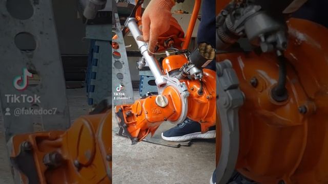 Газ до отсечки Дружба 4 электрон #бензопила #diy #дружба4 #2т #двухтактный #карбюратор #настройкака
