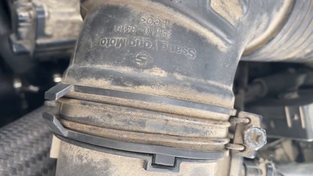 Дымит и троит на холодную SsangYong Corando/Actyon дизель 2,0 смотреть онлайн