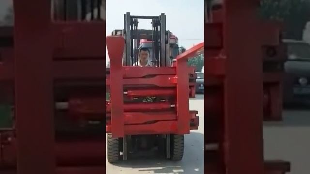 Опрокидыватель контейнеров и позиционер вил на вилочный погрузчик смотреть онлайн