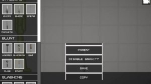 Как изменять размер вещей в melon playground