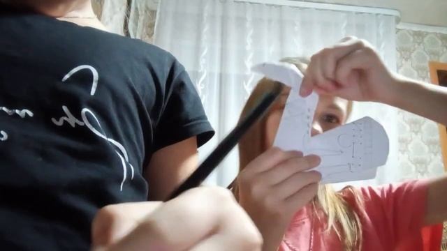 ПРИДУМАЛА САМА!! делаю лебедя из бумаги без клея. смотреть онлайн