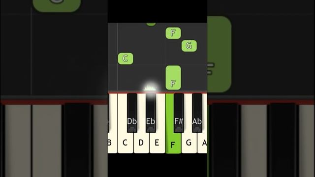 Современная песня на пианино - обучение на пианино для начинающих #музыка #tutorial #piano #tiktok