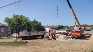 Заезд техники на объект. с. Чалтырь