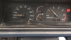 Nissan vanette largo 1989 приборная панель