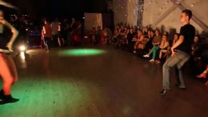 Бачата. Шоу-номер учеников школы "Пепо и Фидель" на вечеринке