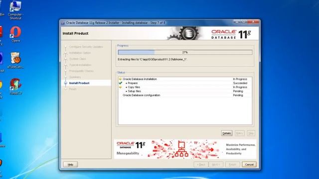 How to install Oracle 11g part 1 смотреть онлайн