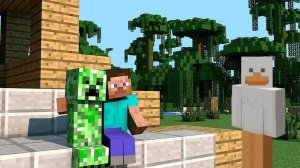 MINECRAFT (Квадратный гусь) ПРОДОЛЖЕНИЕ