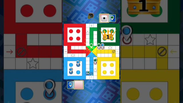 Ludo Game In 2 Players | Ludo King 4 Players |  Ludo Gameplay | #3 #trending #shortvideo #gaming