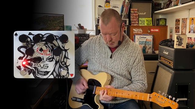 VS Audio: ROYAL FLUSH Dual Overdrive - Fender Broadcaster (70th Anniversary). смотреть онлайн