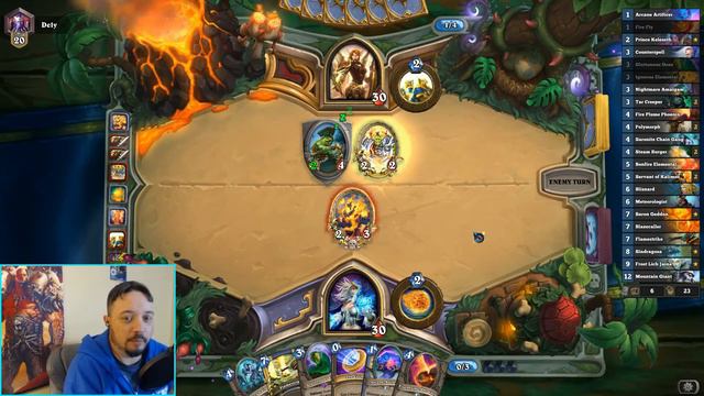 Hearthstone - Elemental Mage Climbing Continues смотреть онлайн