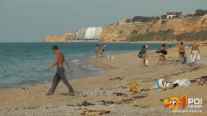 пляж в Крыму, Кача / wild beach in the Crimea, Kacha