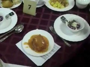 Дом отдыха "Подмосковье".  Столовая, кинозал.