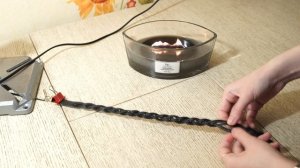DIY кожаный ободок косичка