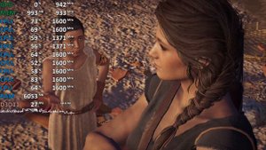 AMD Ryzen 7 2700U Test - Assassin’s Creed Odyssey - Gameplay Benchmark Test