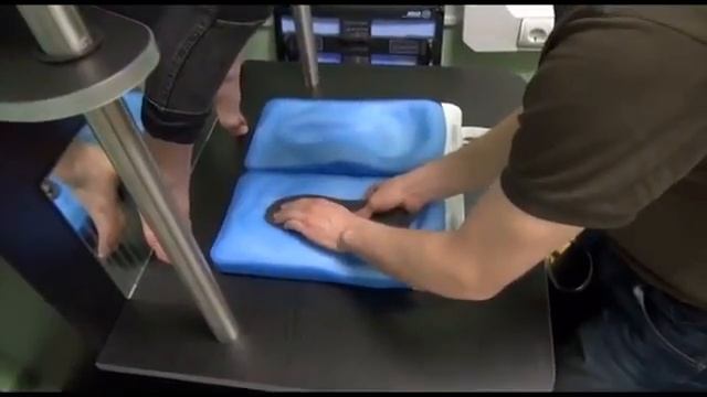 Делаем стельки на оборудовании Sidas Custom