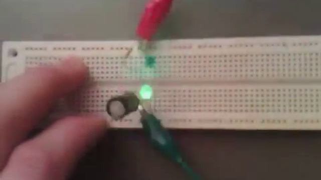 Вариант подключения светодиода