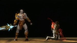 Mortal Kombat 9 Komplete Edition ( PS3 ) : Kratos ( Fatalities + X-RAY )