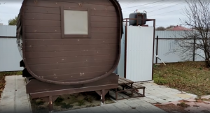 Баня Бочка Что с ней произошло через 3 года